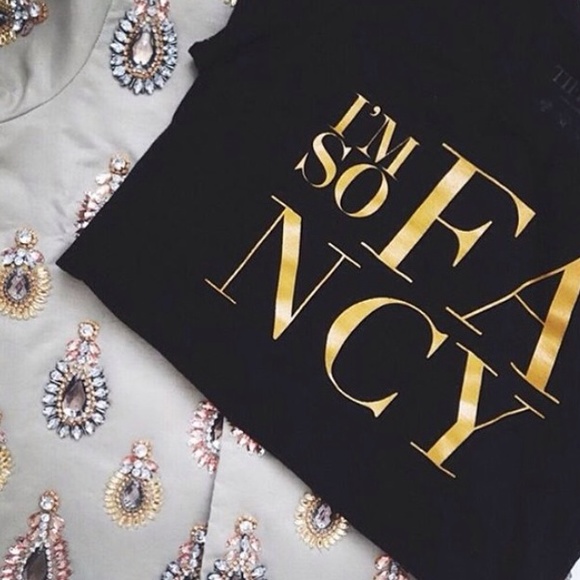 t+j Designs I'm So Fancy Graphic Tee - Picture 2 of 4